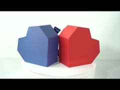 Sıcak satış özel ambalaj kutusu lüks düğün hediye kutusu karton kağit kurdelalı kutu