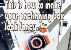 OEM özel ürün Elektronik ambalaj kutusu kabarcıklı ekran kutusu