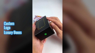 Lüks Hediye Kutuları Özel Logo Katlanabilir Manyetik Kapatma