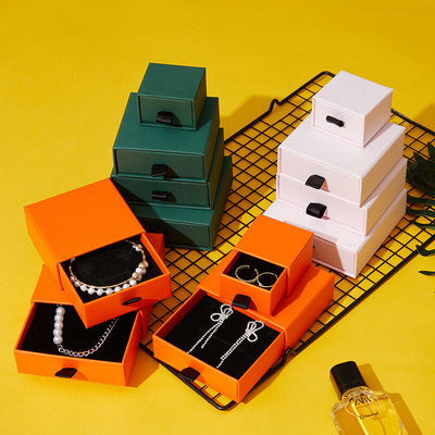 OEM Kağıt Çekmecesi Geri Dönüşümlü Mücevher Kutuları Ambalajı