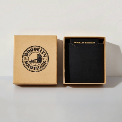 Özel Logo Kağıt Kapak ve Temel Paketleme Kutusu Aksesuarları ile Kraft Kağıt Kutuları Sünger
