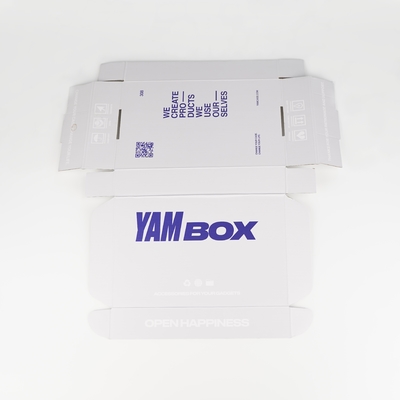 Özel Logo Kutusu Giyim Ürünleri Paketleme Katlanabilir Dalgalanmış Uçak Kutuları