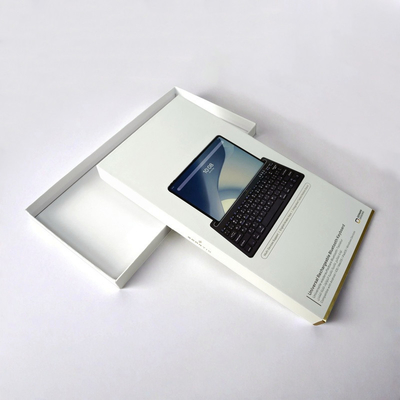 Özel Logo Dizüstü Bilgisayar Karton Kağıt Kutusu Paket Kapak Ve Üst Kutusu Kablosuz Ipad Klavye