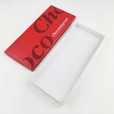 Lüks Çikolata Paket Kutusu UV Baskı Özel Logo Hediye Kutusu Çikolata Çubuğu için Paket