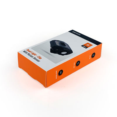 Fabrika Özelleştirmeli Klipsli Led El Feneri Lamba Ambalaj Kutusu Kafa Lambası Kağıt Kutuları Çift Işık İçin Kağıt Ekleme İle