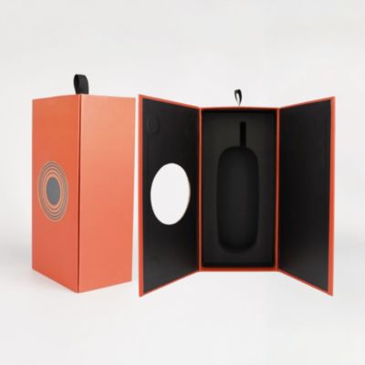 Toptan Geri Dönüşümlü Karton Hediye Çift Kapılı Açık Lüks Parfüm Kutusu Ambalaj Kutusu Şarap Şişesi Kutusu Manyetik Hediye Kutusu